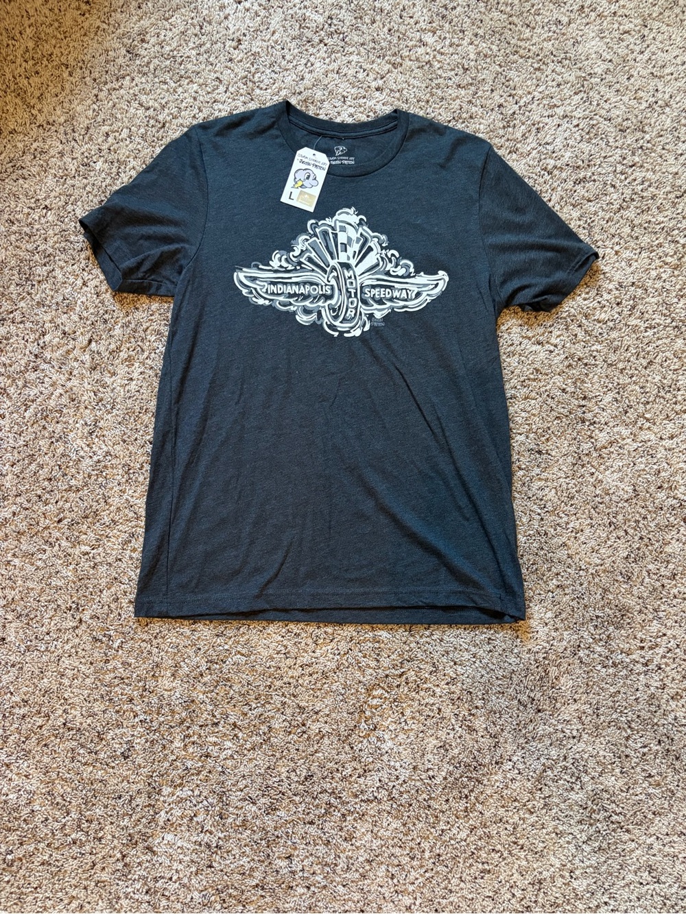 Indianapolis Speedway Black Graphic Tee - Classic Women’s Shirt